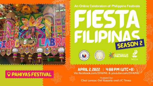 外務省や観光省が提携して開催する「フィエスタ・フィリピナス第2弾」の広告画像=11日、外務省ホームページより