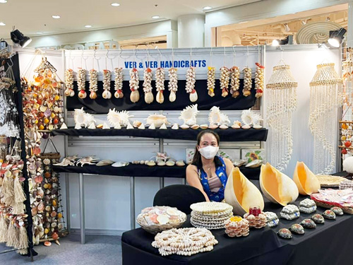 31日までアヤラセンター・セブで開催中の「ウィメンプレナーフェア2022」=貿易産業省セブ事務局のフェイスブックページより